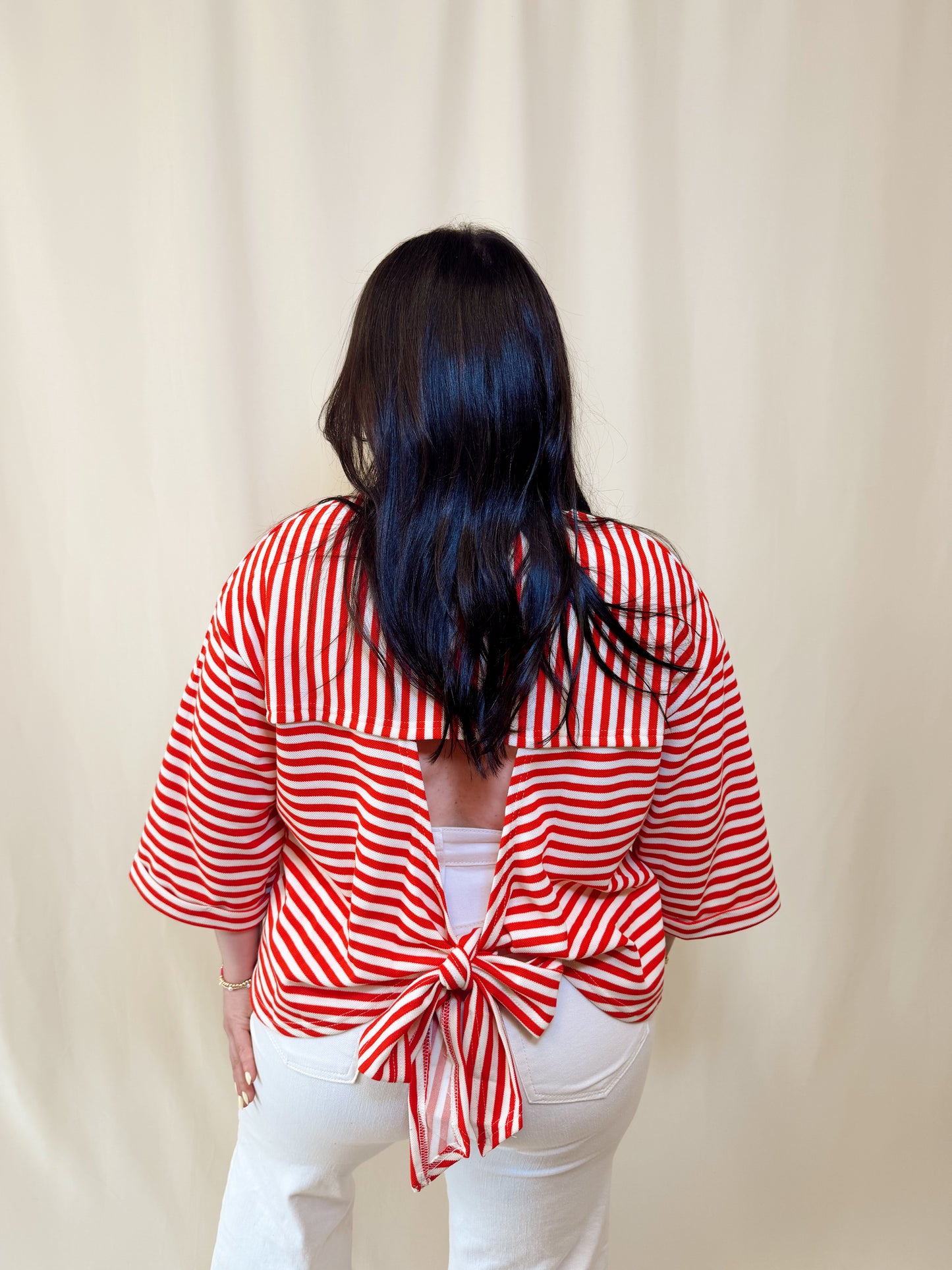 Bowknot Loose Tee